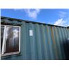 Image 11 : 20-Foot Shipping Container w/ Roll-Up Door, Side Window (contents not included)