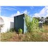 Image 2 : 20-Foot Shipping Container w/ Roll-Up Door, Side Window (contents not included)