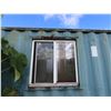 Image 9 : 20-Foot Shipping Container w/ Roll-Up Door, Side Window (contents not included)