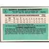 Image 2 : 1984 DONRUSS DARRYL STRAWBERRY ROOKIE CARD