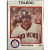 Image 1 : 1986 PROCARDS TOLEDO MUD HENS TEAM SET - KIRK GIBSON