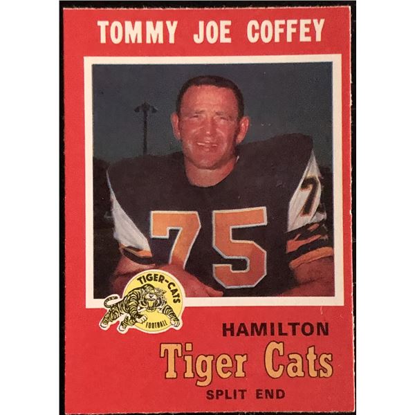 1971 O-PEE-CHEE CFL TOMMY JOE COFFEY (HOF)