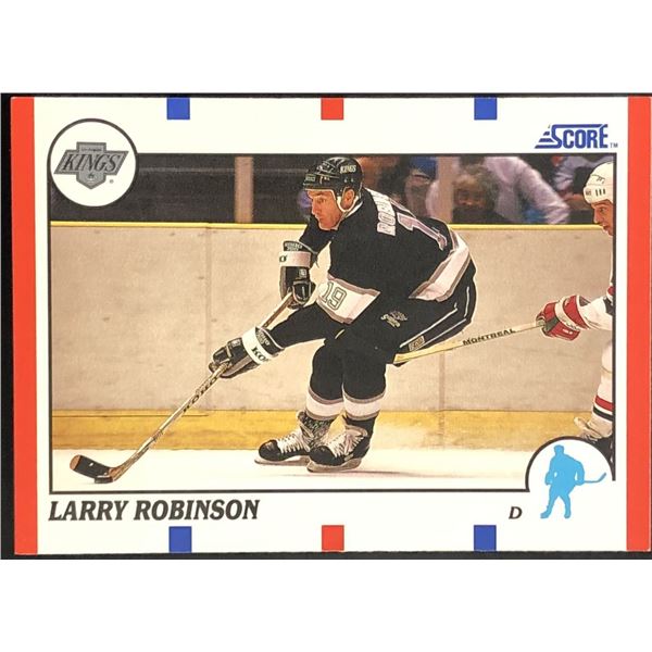 1990-91 SCORE LARRY ROBINSON (HOF)