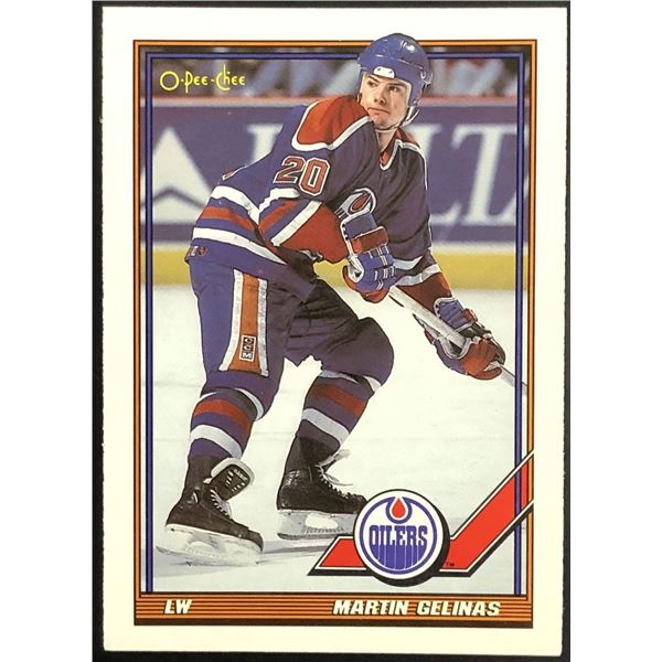 1991-92 O-PEE-CHEE MARTIN GELINAS