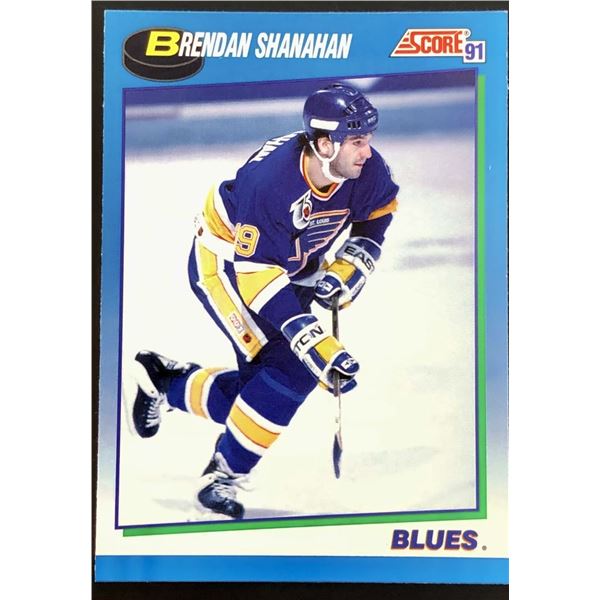 1991-92 SCORE BRENDAN SHANAHAN (HOF)