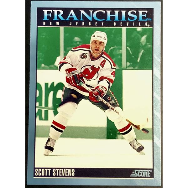 1992-93 SCORE SCOTT STEVENS (HOF)