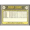 Image 2 : 1981 FLEER ROBIN YOUNT (HOF)