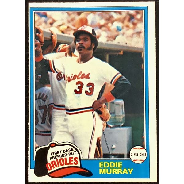 1981 O-PEE-CHEE EDDIE MURRAY (HOF)