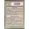 Image 2 : 1982 O-PEE-CHEE GEORGE FOSTER
