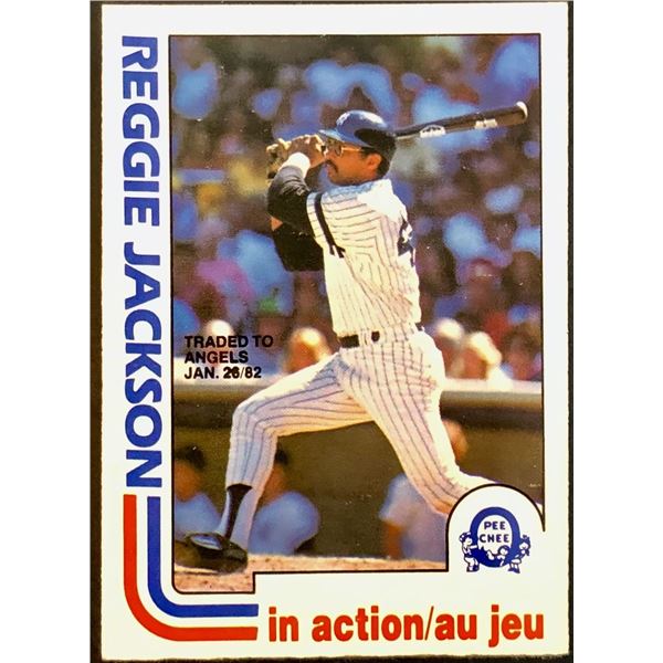1982 O-PEE-CHEE REGGIE JACKSON (HOF)