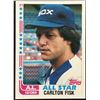 Image 1 : 1982 TOPPS CARLTON FISK (HOF)