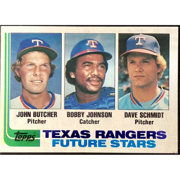 1982 TOPPS DAVE SCHMIDT ROOKIE CARD