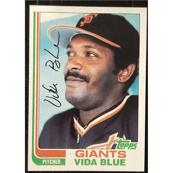 1982 TOPPS VIDA BLUE (HOF)