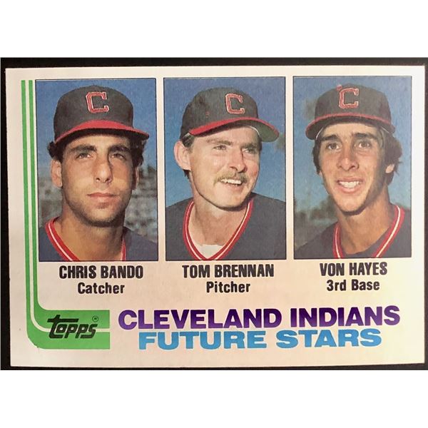 1982 TOPPS VON HAYES ROOKIE CARD