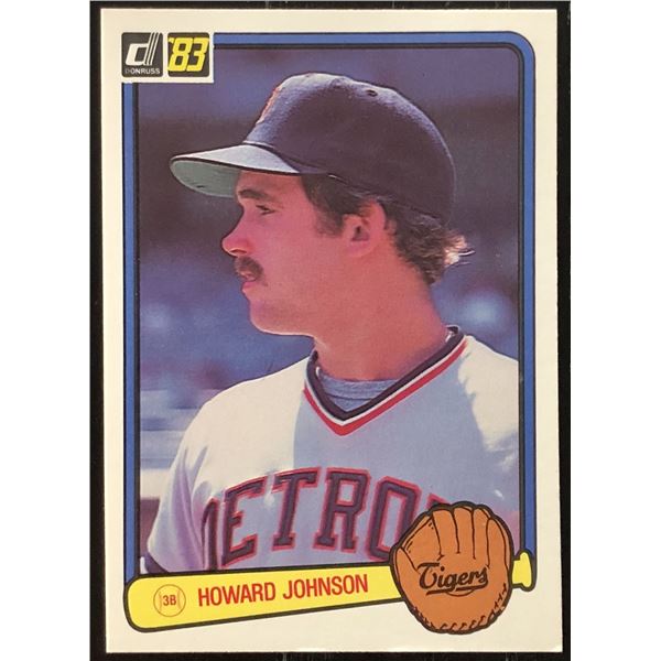 1983 DONRUSS HOWARD JOHNSON ROOKIE CARD
