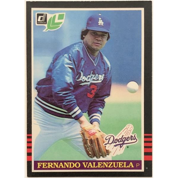 1985 LEAF FERNANDO VALENZUELA