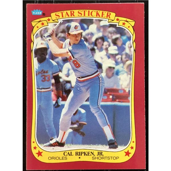 1986 FLEER CAL RIPKEN JR. (HOF)