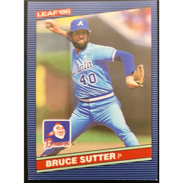 1986 LEAF BRUCE SUTTER (HOF)
