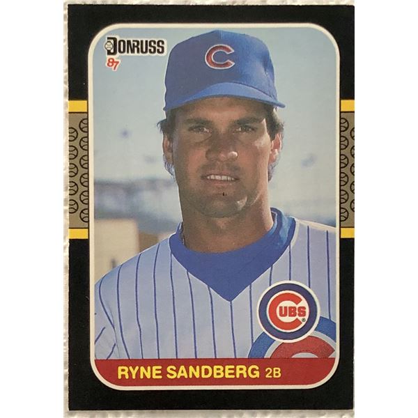 1987 DONRUSS RYNE SANDBERG (HOF)