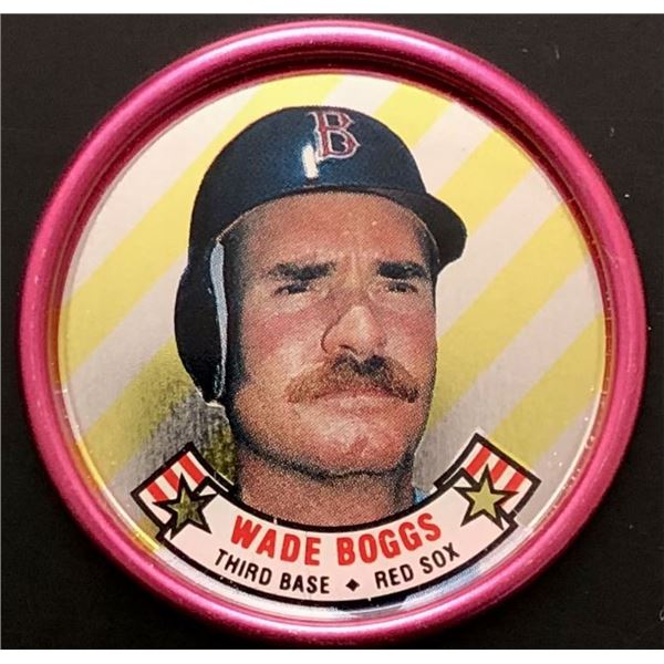 1988 TOPPS BASEBALL COIN - WADE BOGGS (HOF)