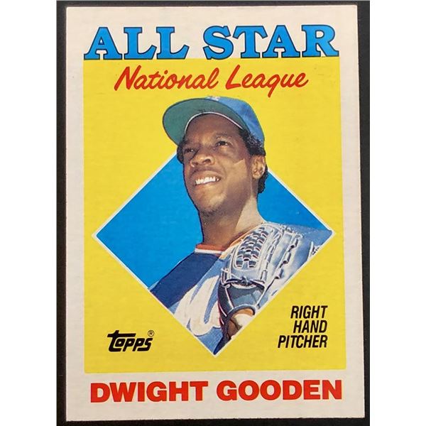 1988 TOPPS DWIGHT GOODEN