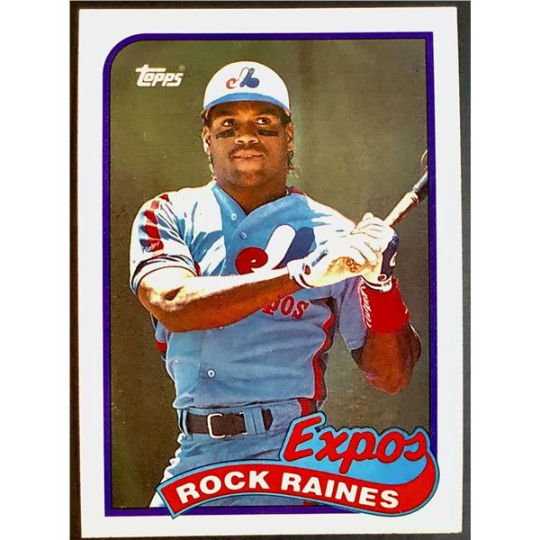 1989 TOPPS TIM RAINES (HOF)