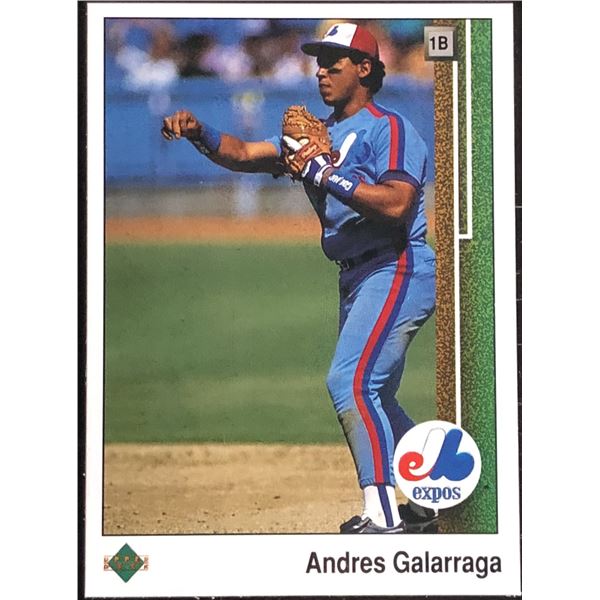 1989 UPPER DECK ANDRES GALARRAGA