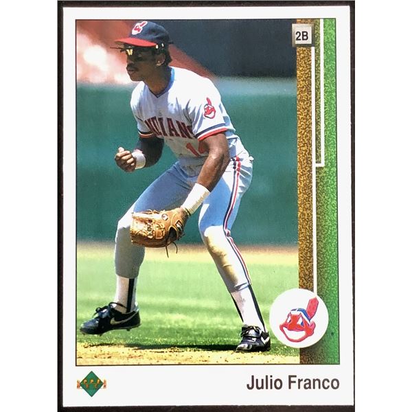 1989 UPPER DECK JULIO FRANCO