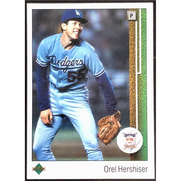 1989 UPPER DECK OREL HERSHISER