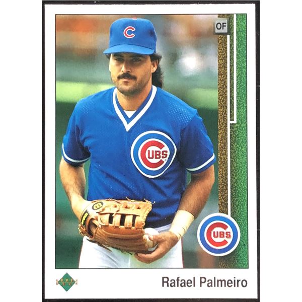 1989 UPPER DECK RAFAEL PALMEIRO