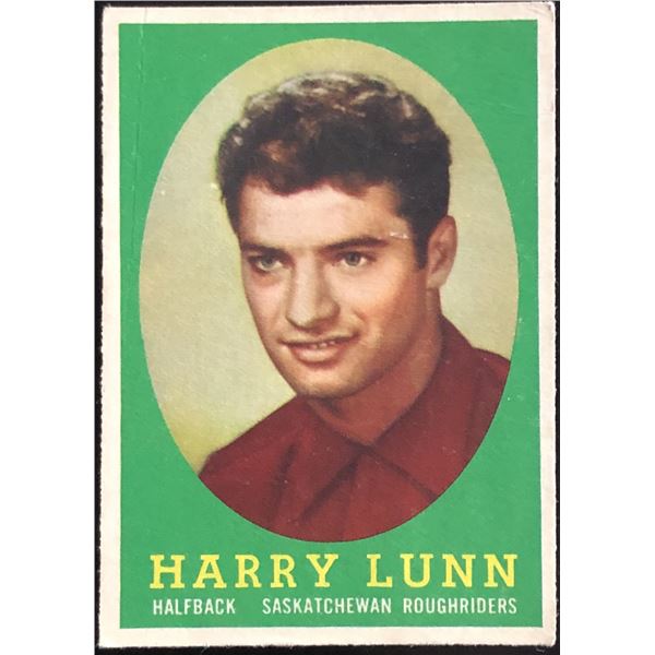 1958 O-PEE-CHEE CFL HARRY LUNN