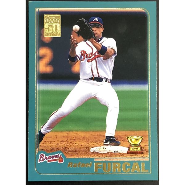 2001 TOPPS RAFAEL FURCAL ROOKIE CARD