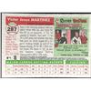 Image 2 : 2005 TOPPS HERITAGE VICTOR MARTINEZ ROOKIE CARD