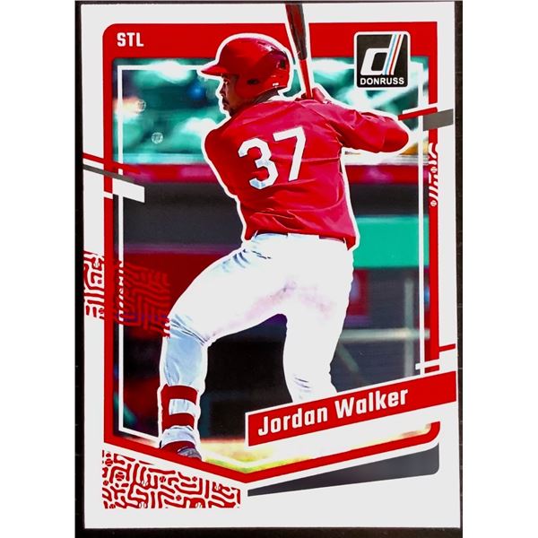 2023 DONRUSS JORDAN WALKER ROOKIE CARD