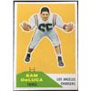 Image 1 : 1960 FLEER NFL SAM DeLUCA ROOKIE CARD