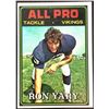 Image 1 : 1973 TOPPS NFL RON YARY (HOF)