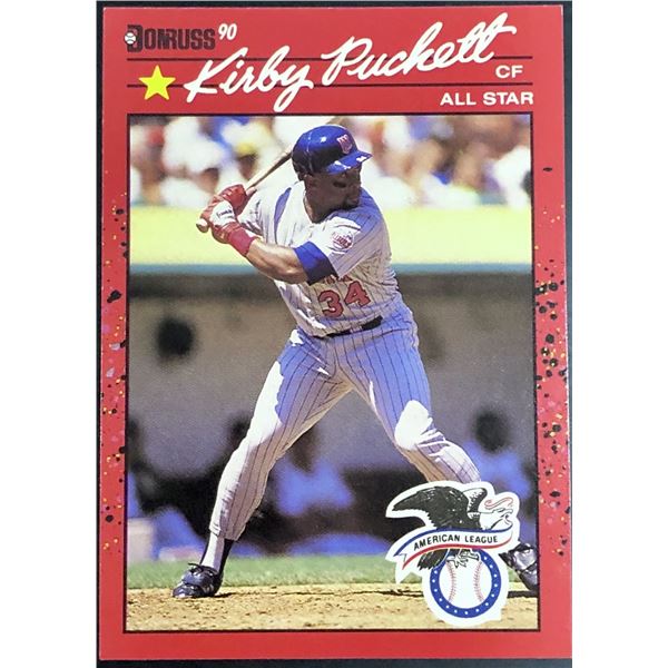 1990 DONRUSS KIRBY PUCKETT (HOF)
