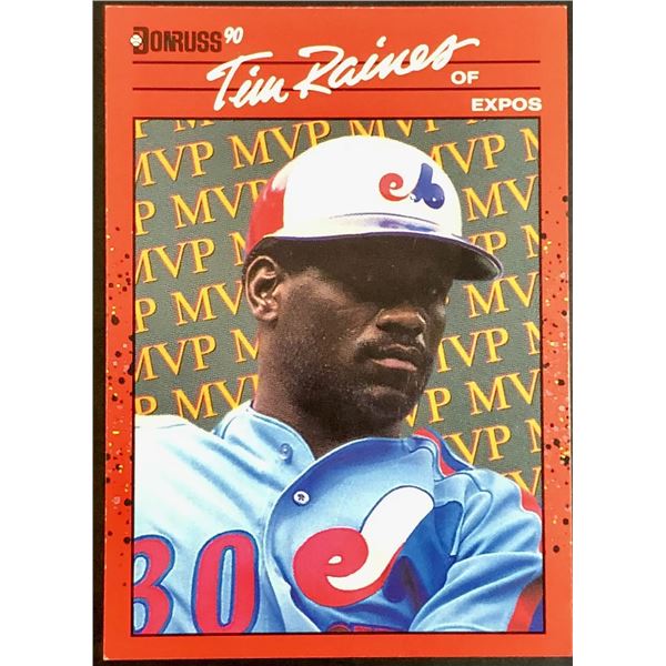 1990 DONRUSS TIM RAINES (HOF)