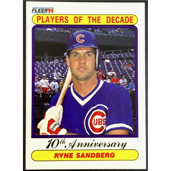 1990 FLEER RYNE SANDBERG (HOF)