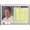 Image 2 : 1991 SCORE NOLAN RYAN (HOF)