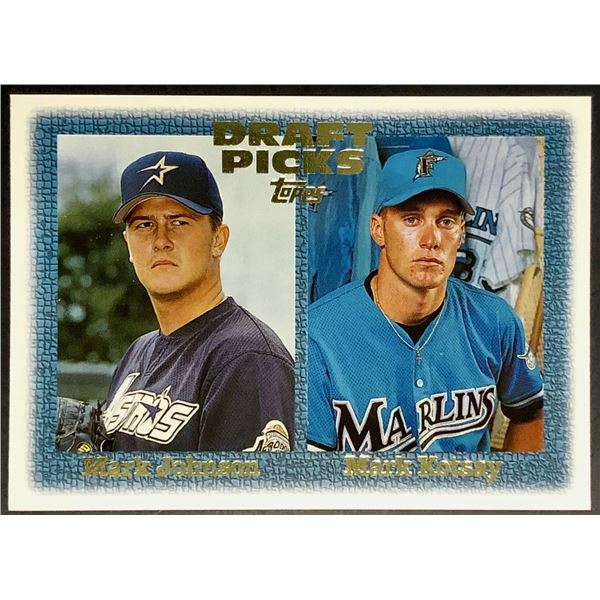 1997 TOPPS MARK KOTSAY ROOKIE CARD