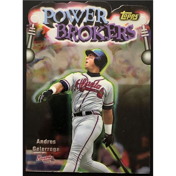 1999 TOPPS ANDRES GALARRAGA REFRACTOR