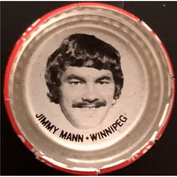1980-81 PEPSI NHL CAPS (LARGE) - JIMMY MANN