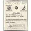 Image 2 : 1987-88 PANINI Al MacINNIS (HOF)