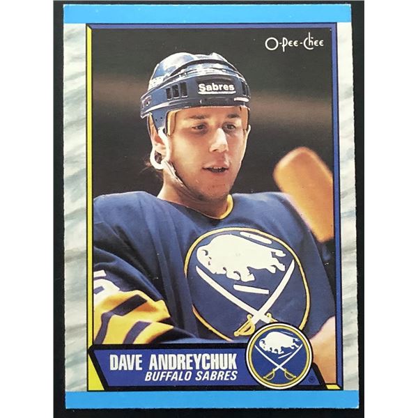 1989-90 O-PEE-CHEE DAVE ANDREYCHUK (HOF)