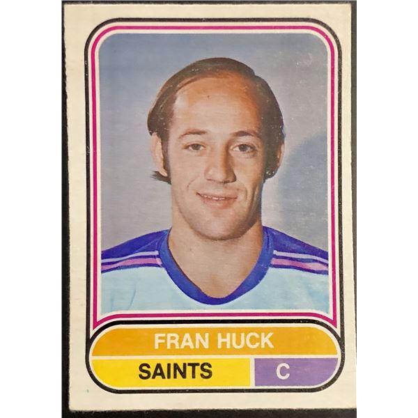 1975-76 O-PEE-CHEE W.H.A. FRAN HUCK