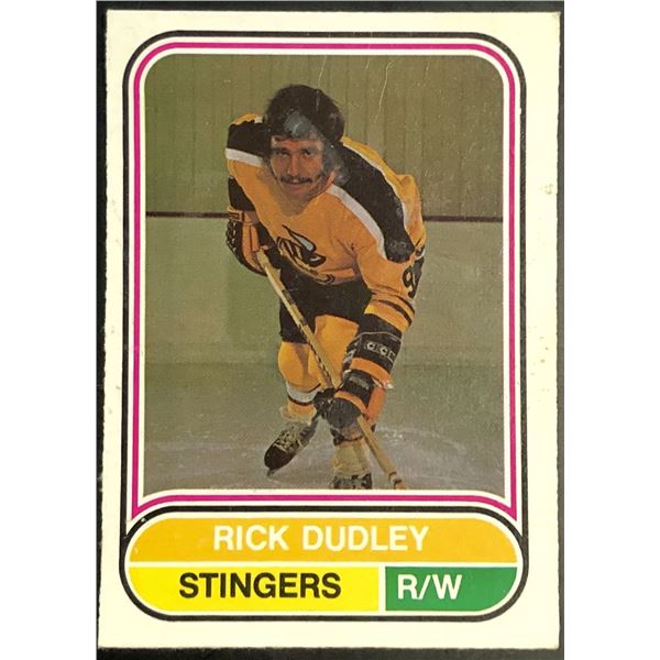 1975-76 O-PEE-CHEE W.H.A. RICK DUDLEY