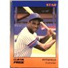 Image 1 : 1989 STAR CARDS PITTSFIELD METS TEAM SET - CURTIS PRIDE