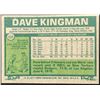 Image 2 : 1977 TOPPS DAVE KINGMAN