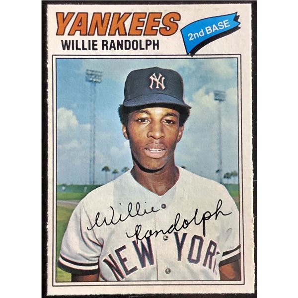 1977 O-PEE-CHEE WILLIE RANDOLPH